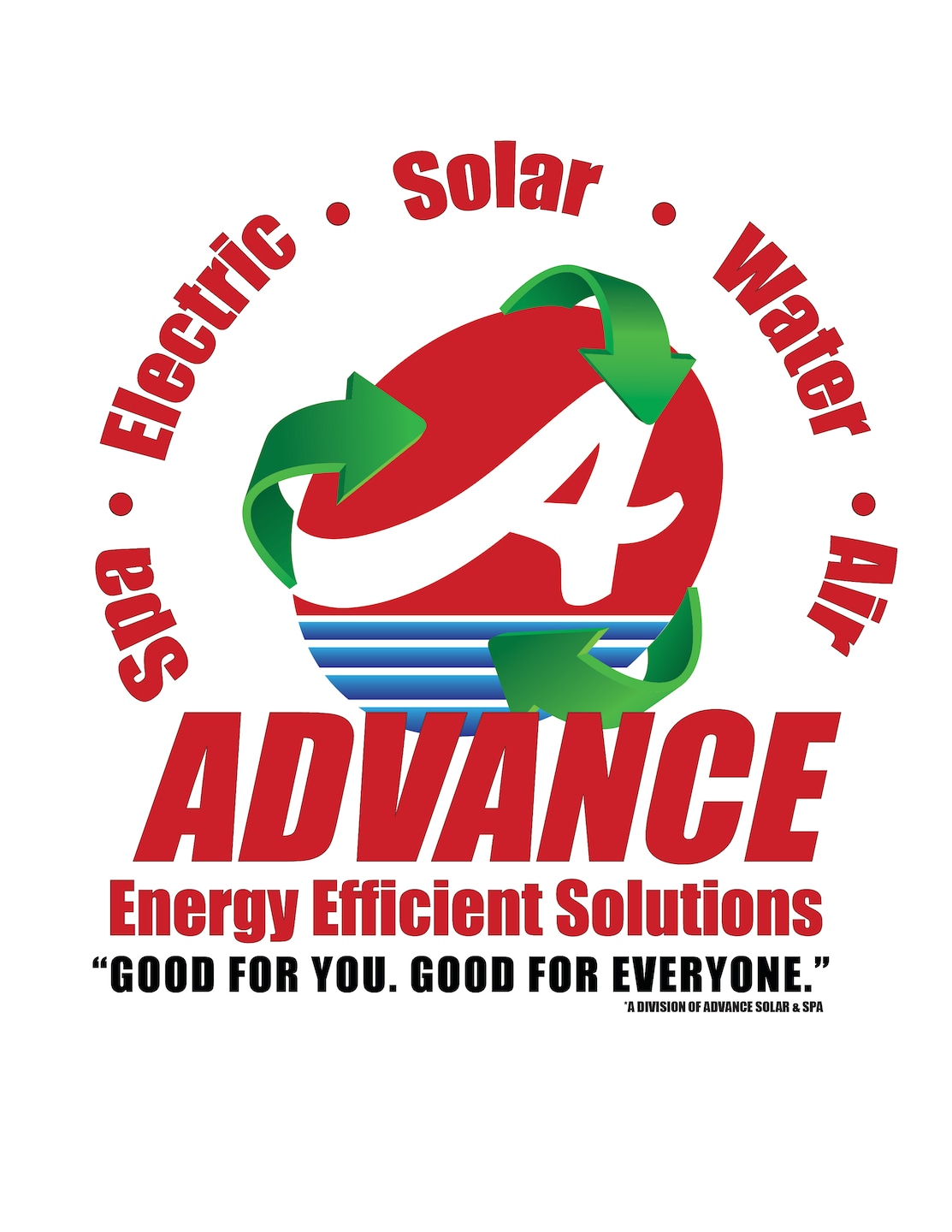 Advance Solar & Spa Logo