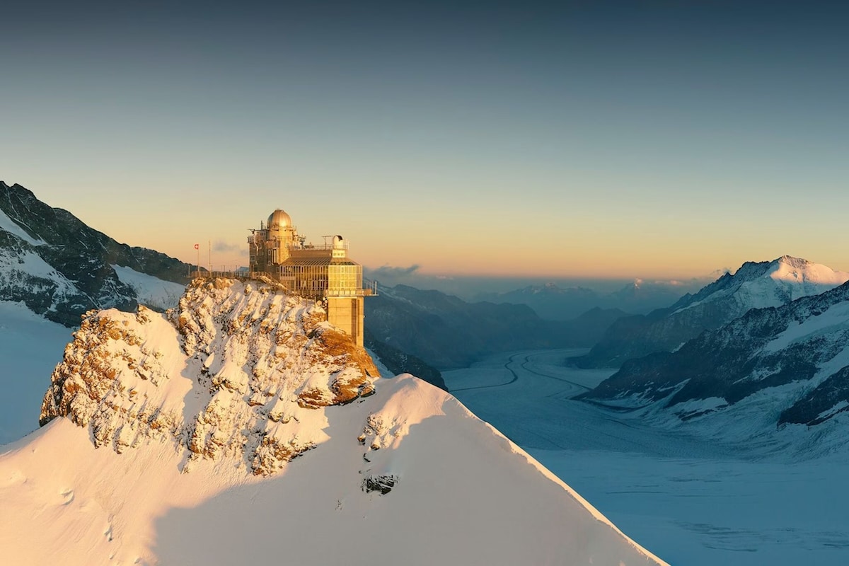 The high-altitude Integrated Carbon Observation System (ICOS) Jungfraujoch station in Switzerland, which was used to make measurements in ozone layer research