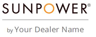 SunPower Master Dealer SOLAR Logo