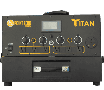 Point Zero Energy Titan Solar Generator